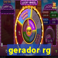 gerador rg